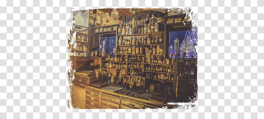 Haunting Medicine In Historic New Orleans - Cocaine, Shop, Altar, Building, Furniture Transparent Png