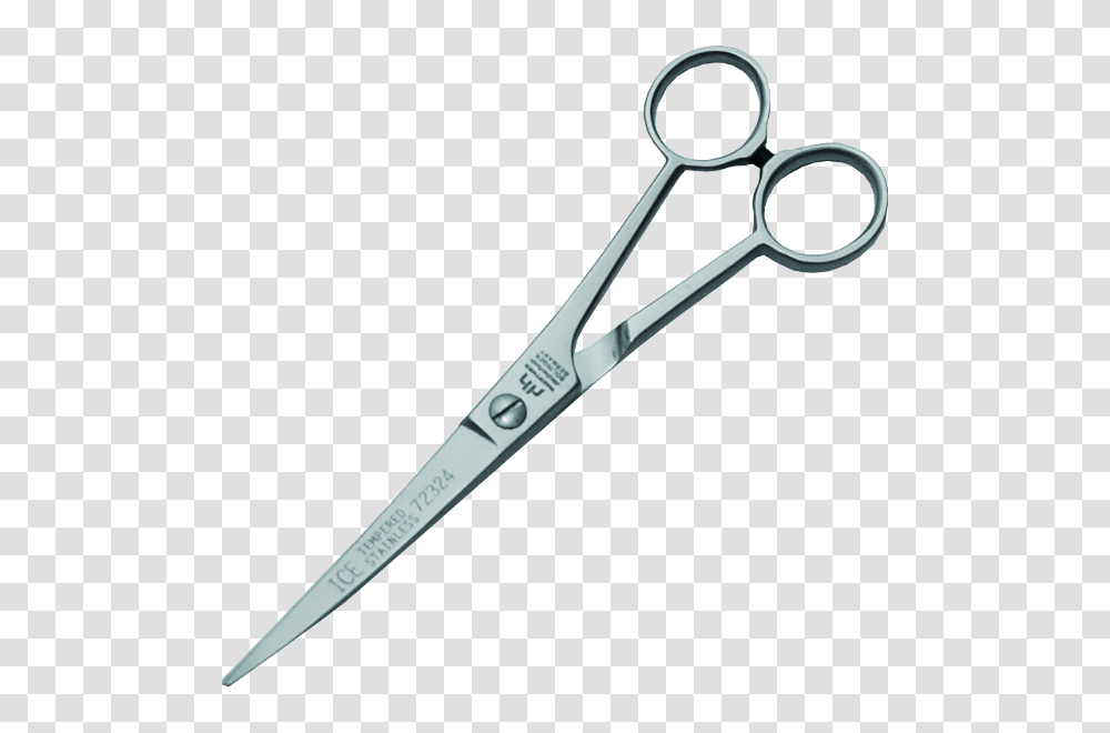 Hauptner Curved Grooming Scissor, Scissors, Blade, Weapon, Weaponry Transparent Png