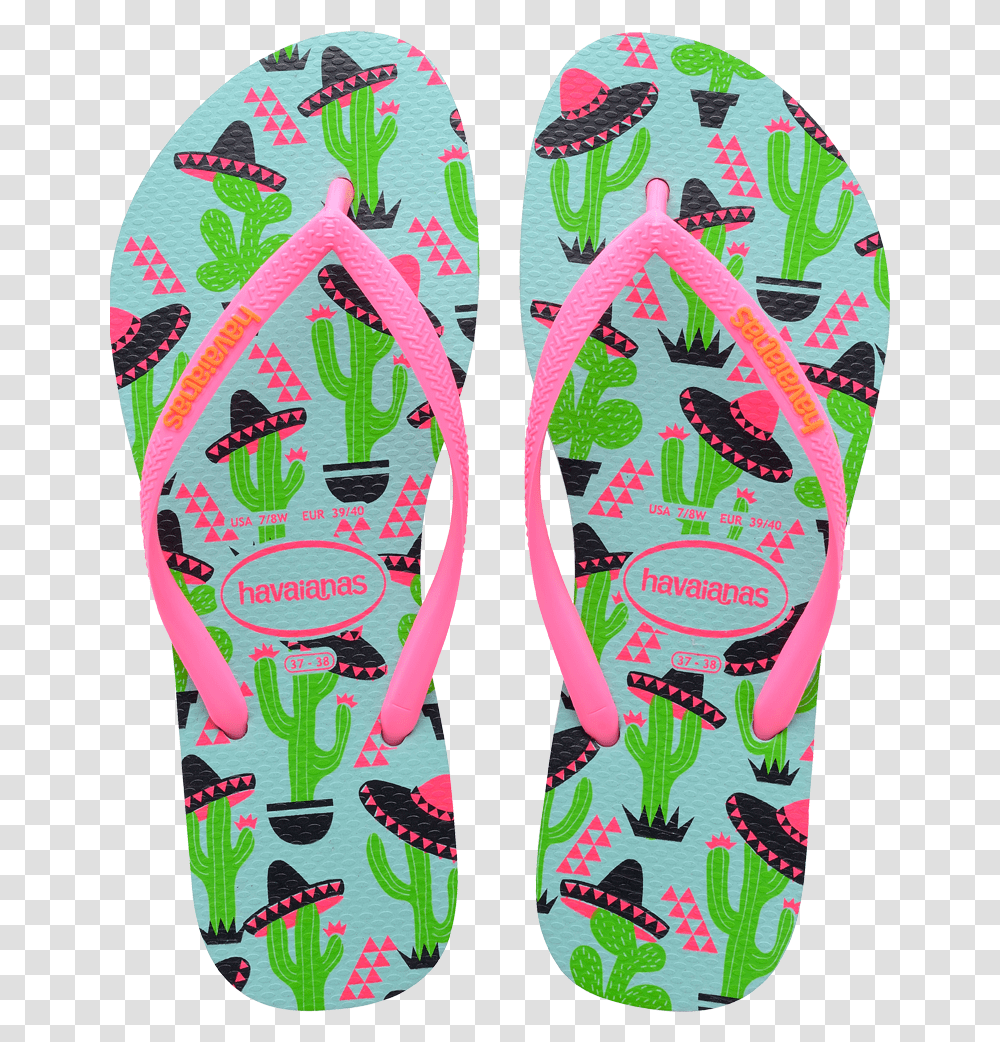 Havaianas Cactus, Apparel, Footwear, Flip-Flop Transparent Png