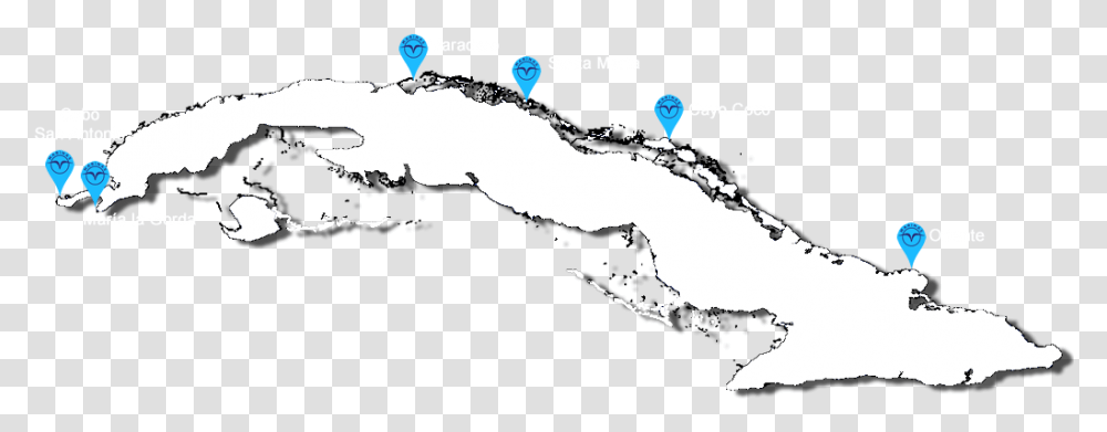 Havana City Blank Map, Nature, Outdoors, Plot, Diagram Transparent Png