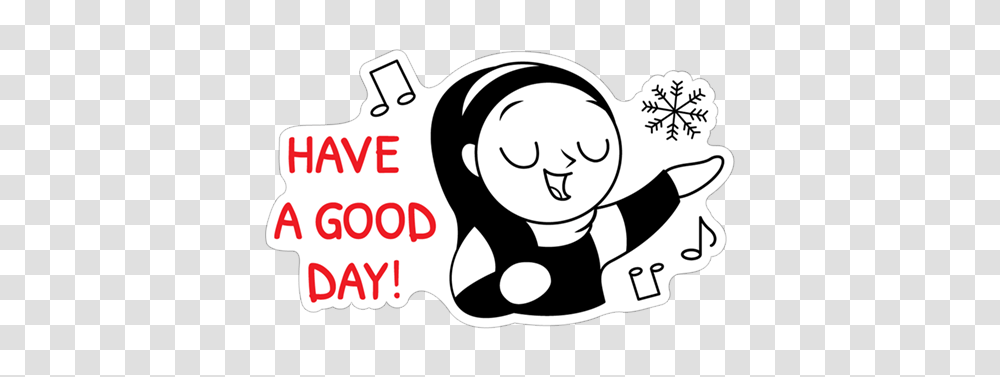 Have A Good Day, Label, Stencil, Number Transparent Png