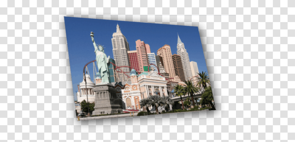 Have A Killer Time In Las Vegas New York Hotel Casino, Metropolis, City, Urban, Building Transparent Png