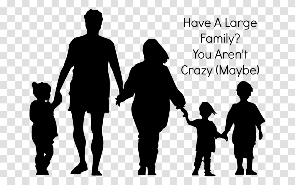 Have A Large Family Your Are Drawings Of Family Holding Hands, Outdoors, Nature, Gray, World Of Warcraft Transparent Png