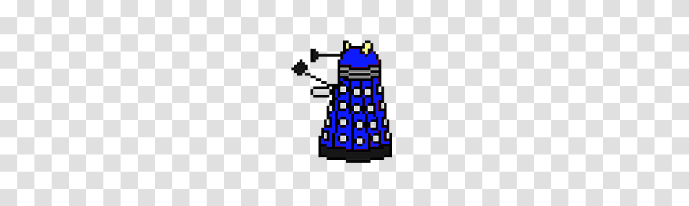 Have A Pixel Dalek I Found And Recolored Because I, Tree, Plant, Ornament, Christmas Tree Transparent Png
