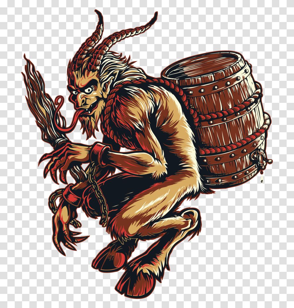 Have You Been Naughty Or Nice Krampus Knows Lenniequots Red Dead Redemption 2 Online Krampus, Statue, Sculpture, Wildlife Transparent Png