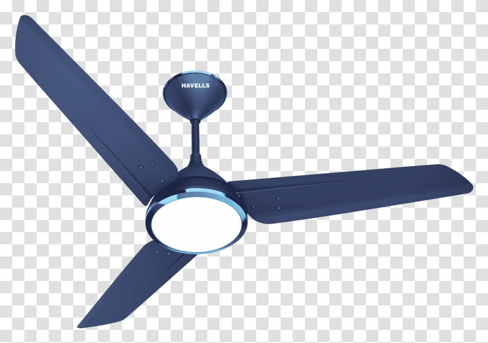 Havells Fan With Light, Ceiling Fan, Appliance, Scissors, Blade Transparent Png