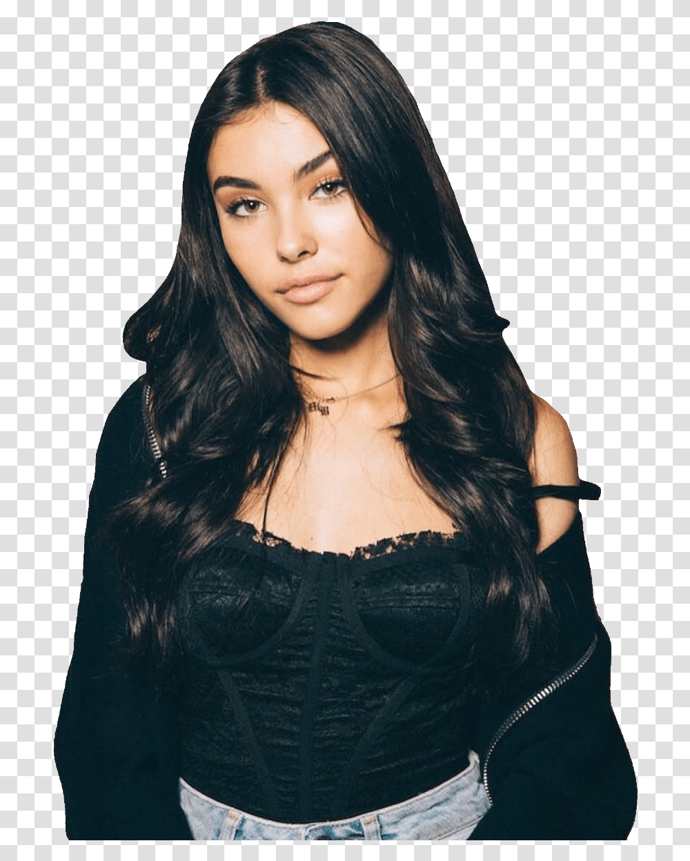 Havent Posted A Madison Beer Mask In A While Madison Beer All For Love Gif, Face, Person, Human, Hair Transparent Png
