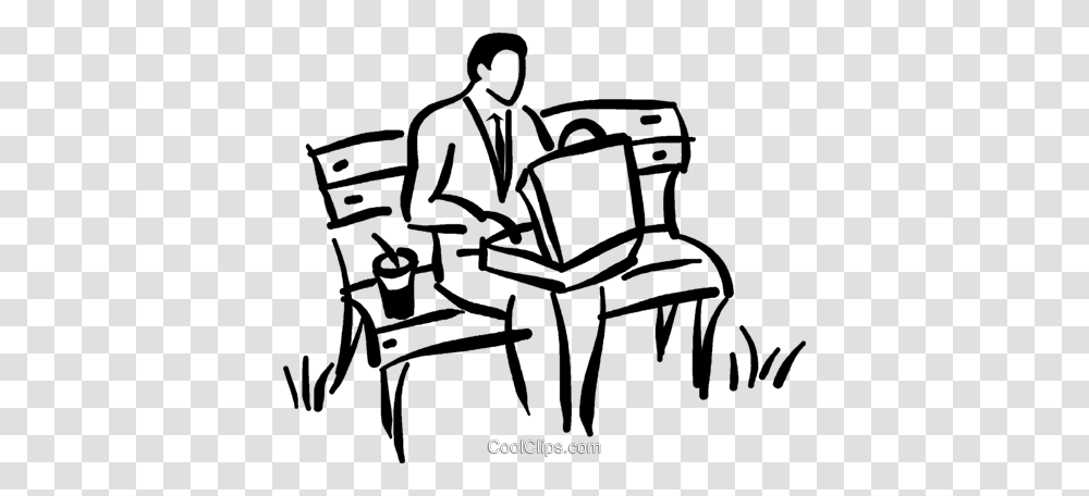 Having Lunch Clipart Free Clipart, Chair, Furniture, Drawing, Doodle Transparent Png