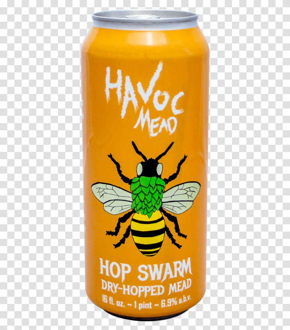 Havoc Mead Hop Swarm, Bottle, Beer, Alcohol, Beverage Transparent Png