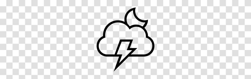 Haw Weather Stroke Cloud Storm Weather Lightning Bolt, Gray, World Of Warcraft Transparent Png