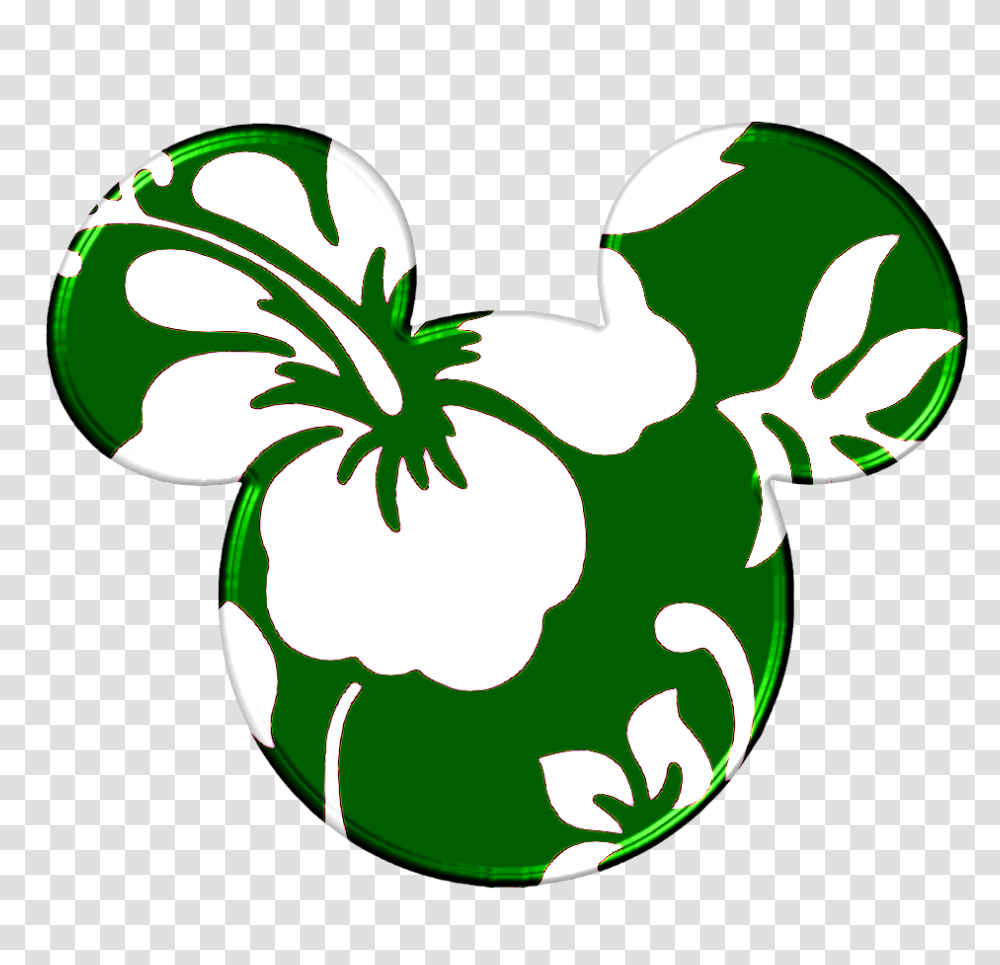 Hawaii Clipart Mickey, Logo, Trademark, Green Transparent Png