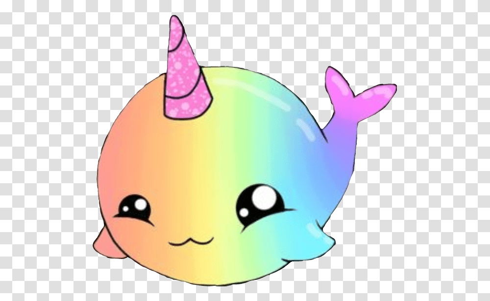 Hawaii Cute Whale Uniwhale Unicorn Rainbow Cutewhale, Apparel, Hat, Party Hat Transparent Png