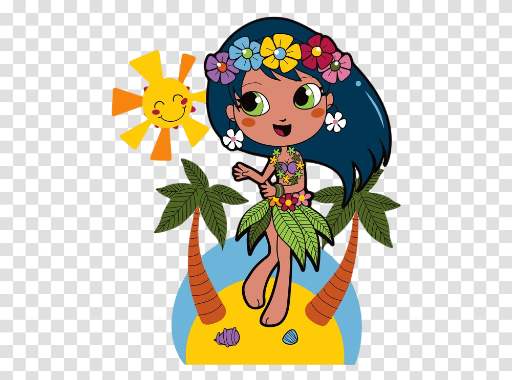 Hawaii Girl Clip Art Imagen De Hawaiana, Hula, Toy, Poster, Advertisement Transparent Png
