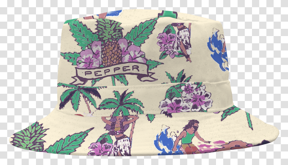 Hawaii Hat, Floral Design, Pattern Transparent Png