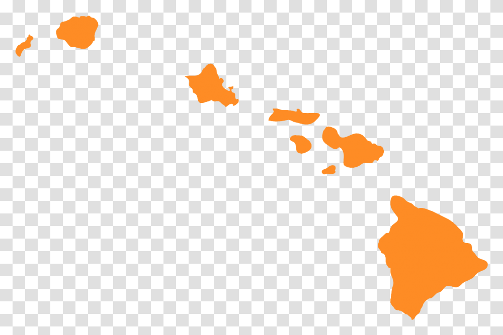 Hawaii Map Silhouette Transparent Png