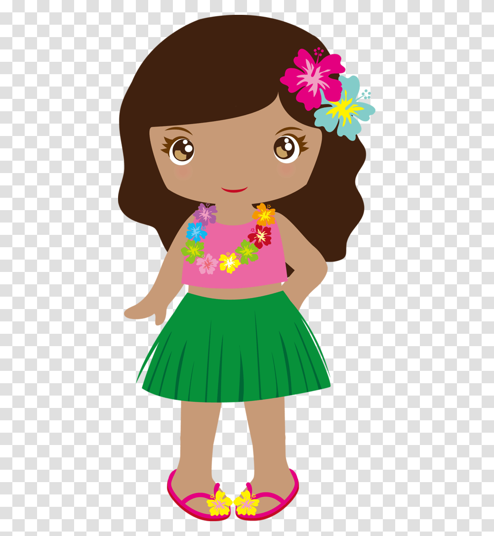 Hawaiian Clip Art And Crochet Stitches, Doll, Toy, Skirt Transparent Png