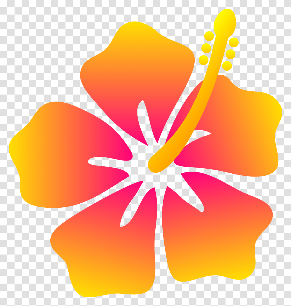 Hawaiian Flower Border & Clipart Free Hawaiian Flowers Clip Art, Plant, Hibiscus, Blossom, Petal Transparent Png