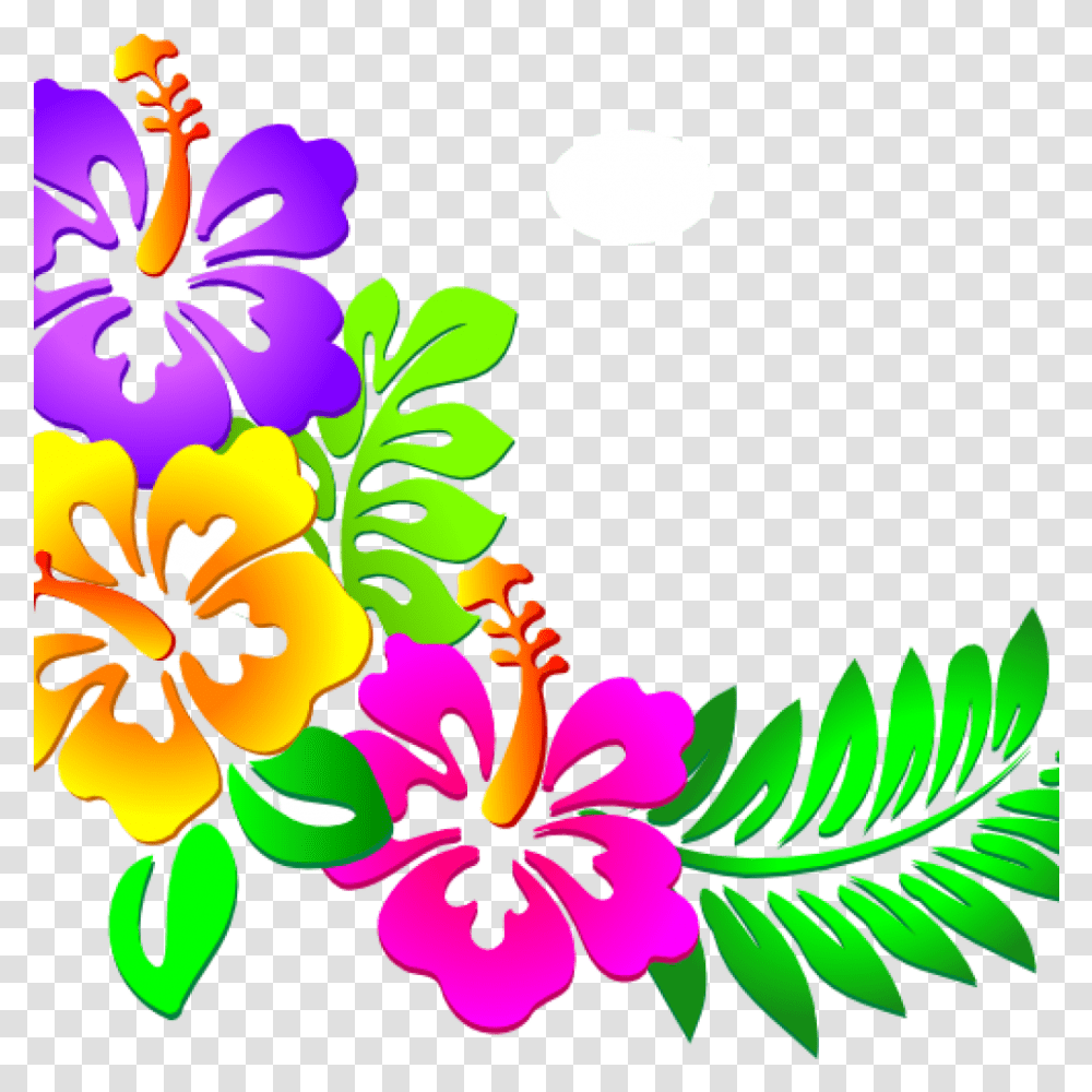 Hawaiian Flower Clip Art Tropical Hawaiian Flowers, Graphics, Floral Design, Pattern, Plant Transparent Png