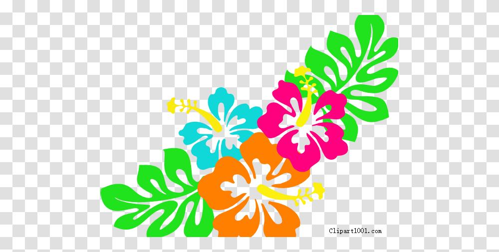 Hawaiian Flower Clipart, Plant, Hibiscus, Blossom Transparent Png