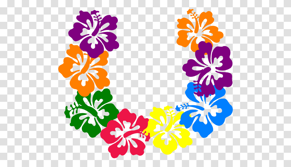 Hawaiian Flowers 1 Image Clipart Hawaiian Lei, Plant, Blossom, Hibiscus, Graphics Transparent Png