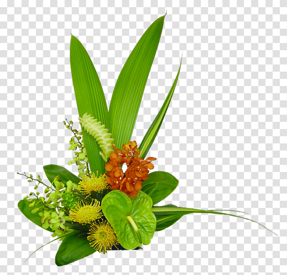 Hawaiian Flowers Bouquet Flower Bouquet, Ikebana, Art, Vase, Ornament Transparent Png