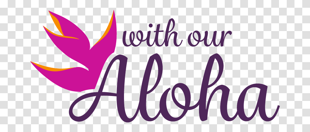 Hawaiian Leis Logo, Alphabet, Word, Handwriting Transparent Png