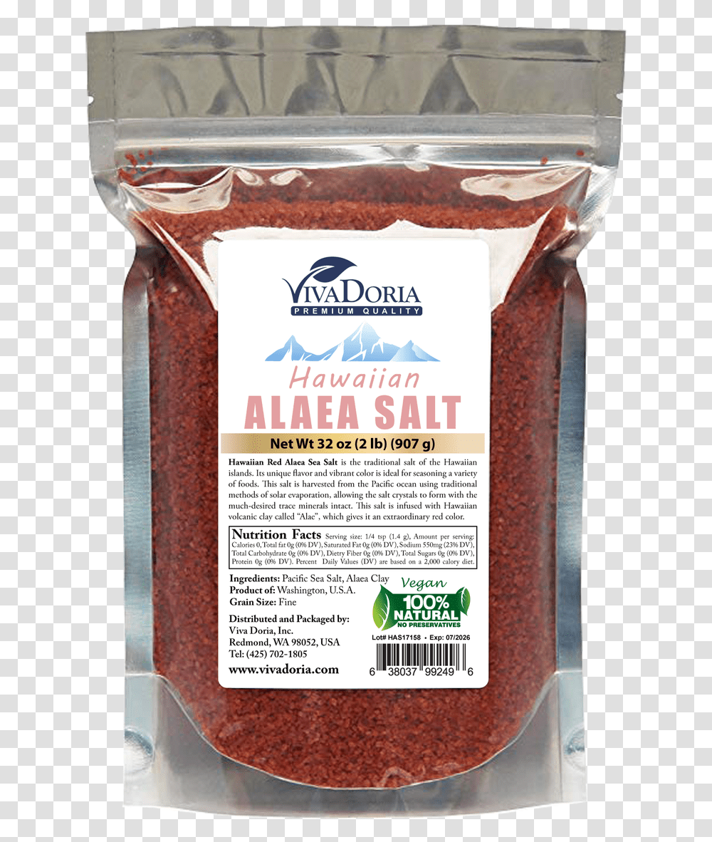 Hawaiian Red Alaea Lava Salt, Plant, Food, Vegetable, Seasoning Transparent Png
