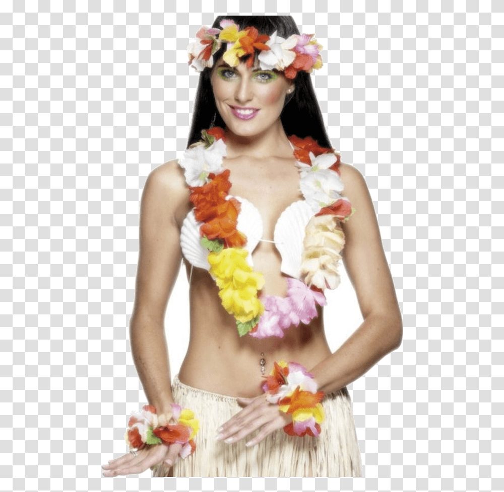Hawaiian Shirt Hawaii Costume, Plant, Person, Flower, Ornament Transparent Png