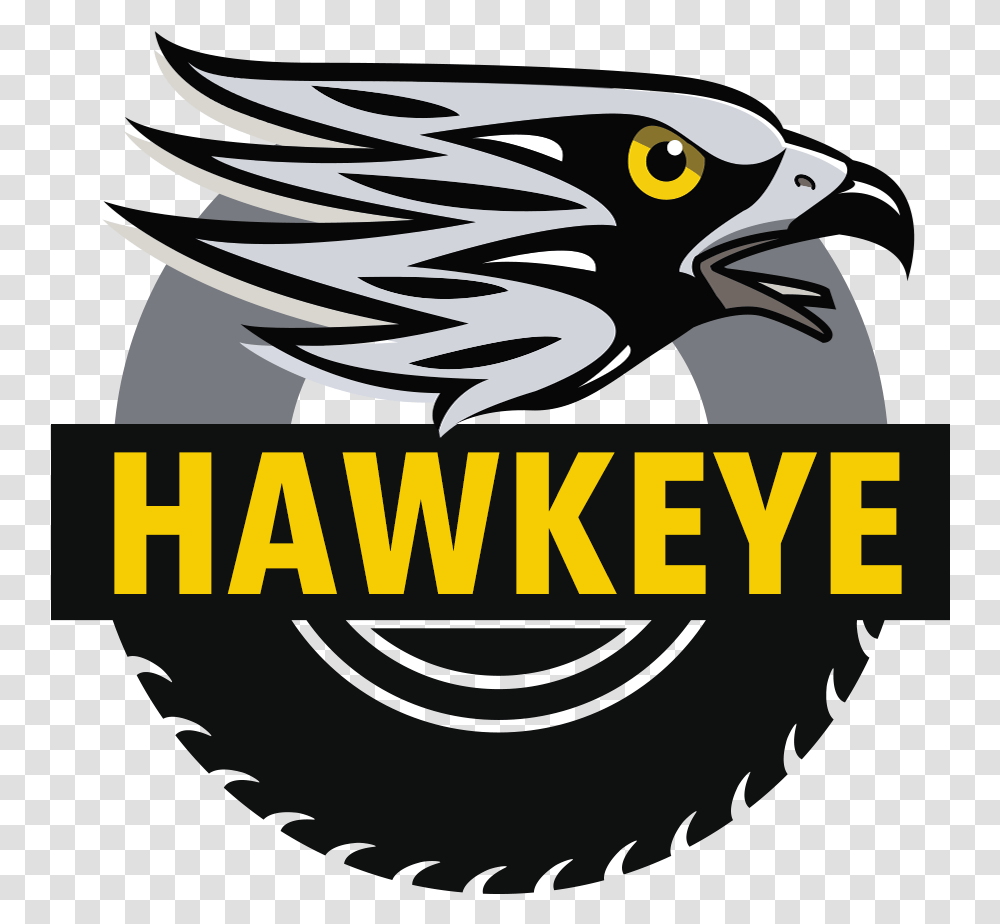 Hawk Eye - Home Hawkeye Gaming Logo, Bird, Animal, Eagle, Poster Transparent Png
