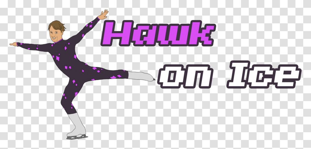 Hawk On Ice Turn, Person, People, Sport Transparent Png