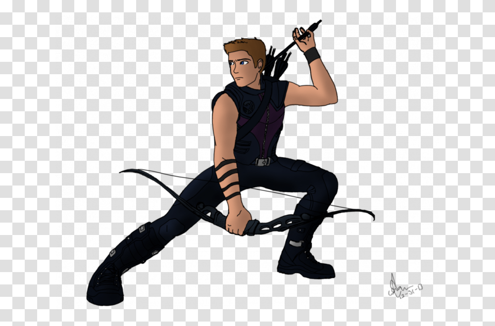 Hawkeye Clipart Look, Ninja, Person, Human, Photography Transparent Png