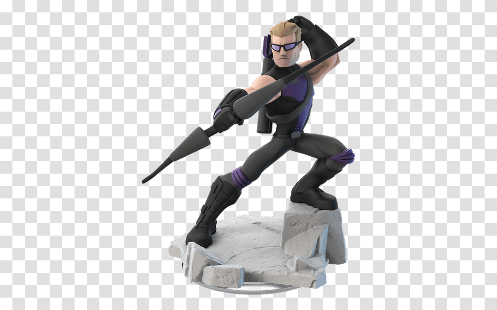 Hawkeye Disney Infinity Figure, Person, Human, People, Figurine Transparent Png