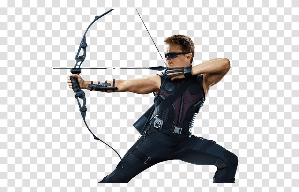 Hawkeye Free, Bow, Person, Human, Sport Transparent Png