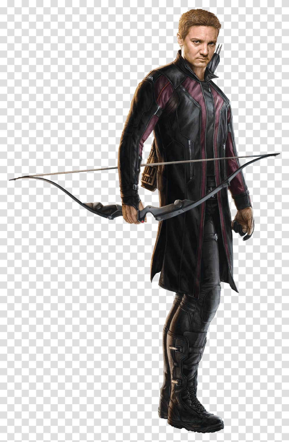 Hawkeye Free Download Hawkeye Avengers, Person, Human, Bow, Whip Transparent Png