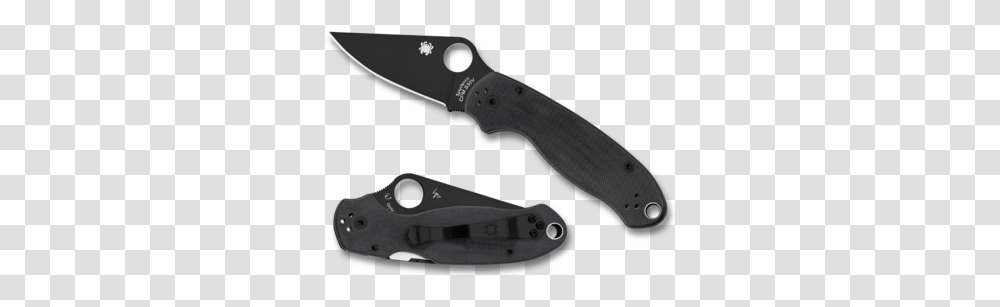 Hawkeye Sales Spyderco Para 3 Lightweight, Knife, Blade, Weapon, Weaponry Transparent Png