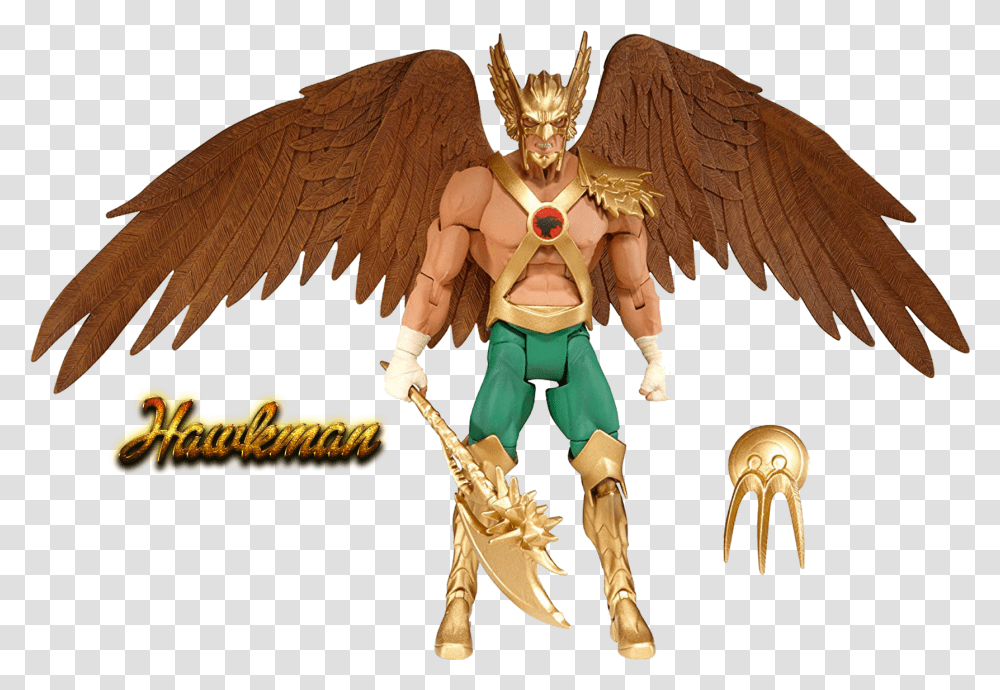 Hawkman Background Dc Comics Unlimited Hawkman, Person, Human, Statue, Sculpture Transparent Png