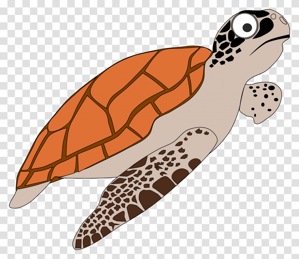 Мультяшка морская черепаха