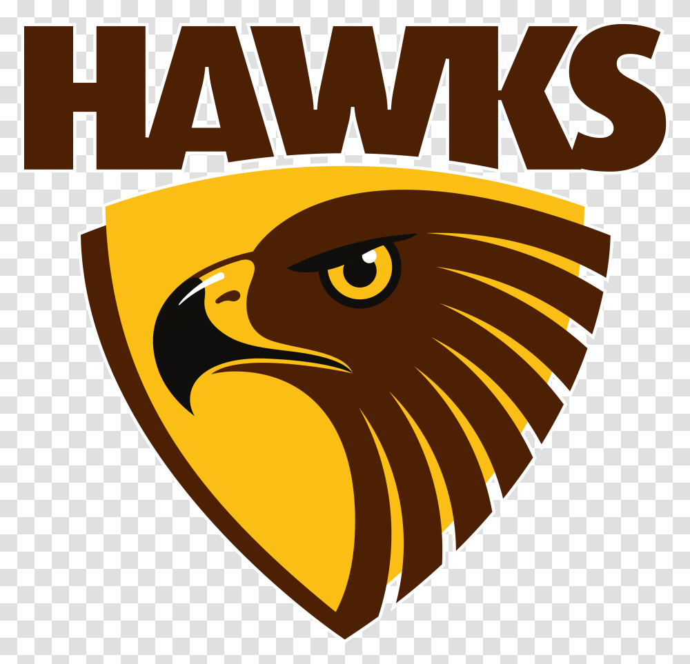 Hawthorn Hawks Fc - Logos Download Hawthorn Football Club Logo, Plectrum, Armor, Text Transparent Png
