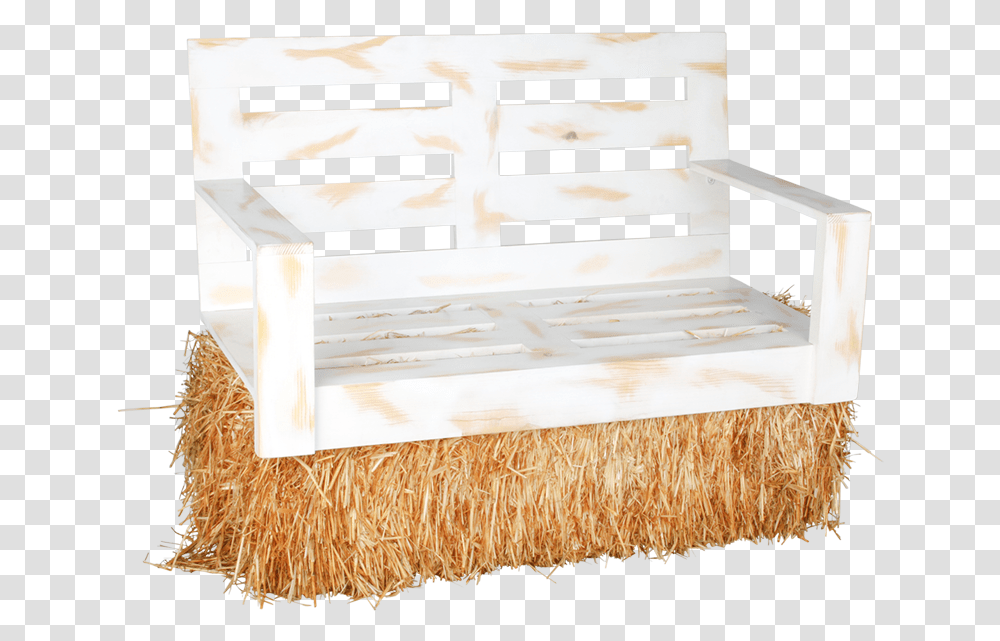 Hay Bail, Chair, Furniture, Box, Canvas Transparent Png