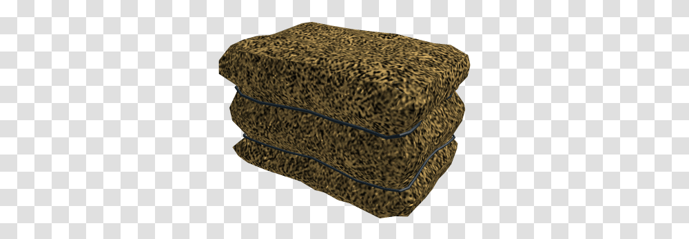 Hay Bale Roblox Wool, Furniture, Rug, Ottoman Transparent Png