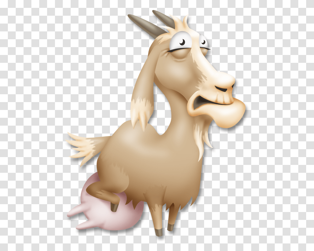 Hay Day Goat Download Hay Day Goat, Animal, Mammal, Figurine, Bird Transparent Png