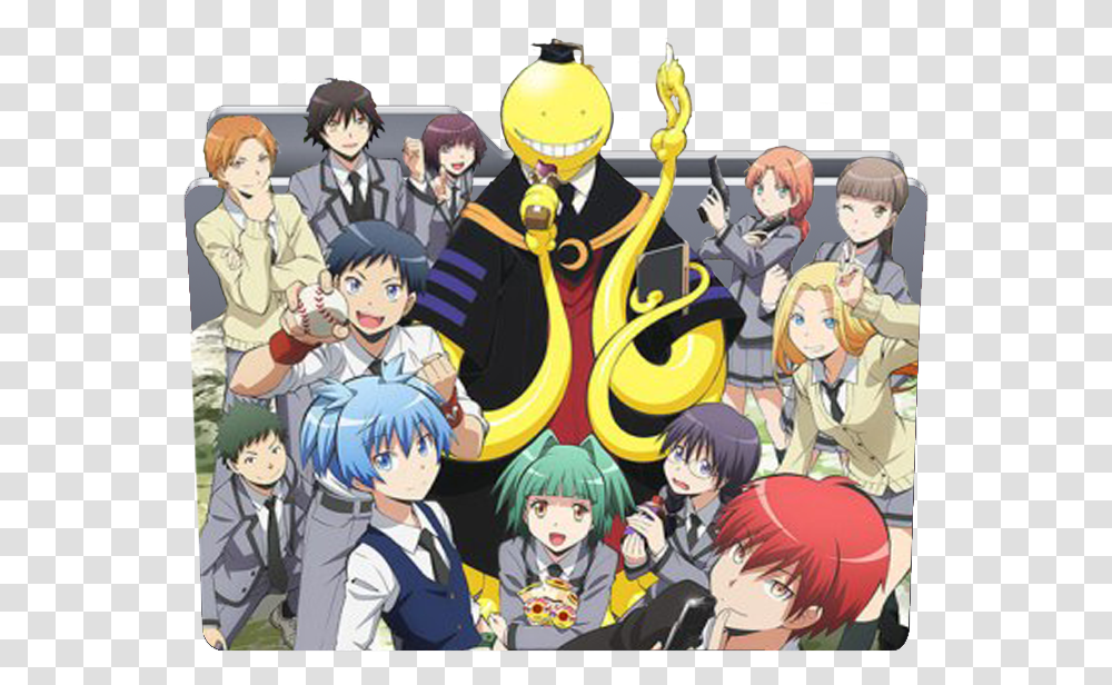 Haydens Web Site Assassination Classroom, Manga, Comics, Book, Person Transparent Png