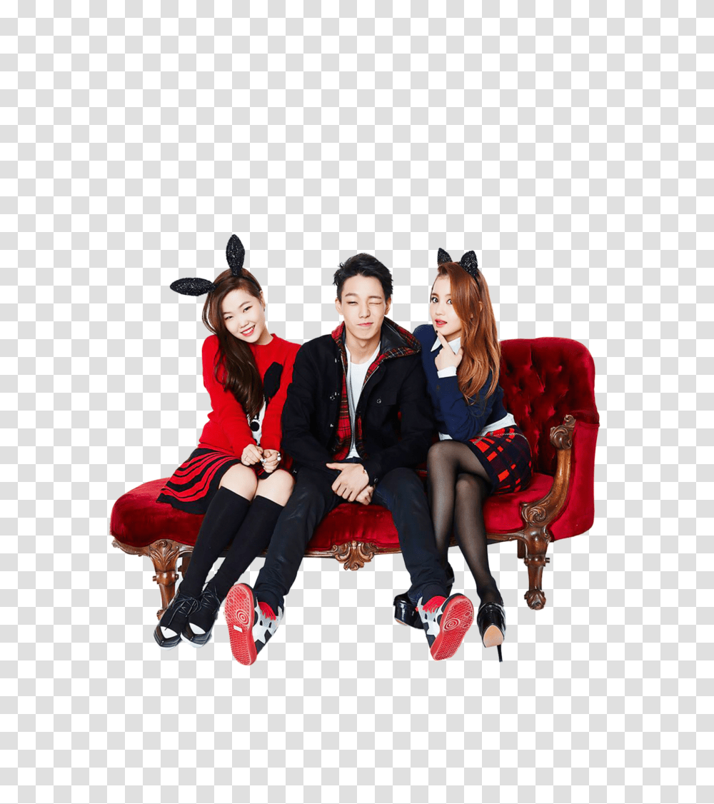 Hayi Lee In Bobby Ikon And Kpop, Person, Furniture, People Transparent Png