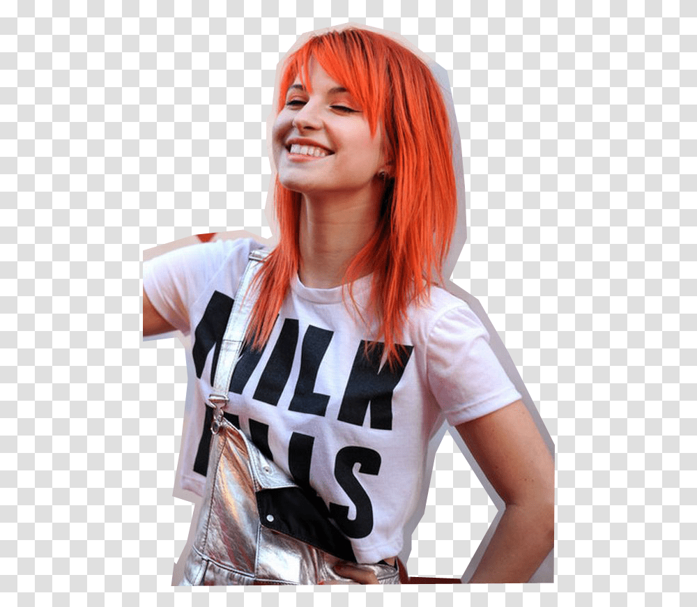Hayley Williams 268 Hayley Williams Orange Hair, Clothing, Face, Person, Female Transparent Png