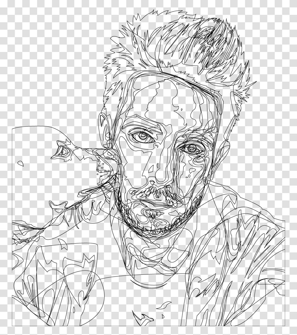 Hayley Williams Of Paramore Sketch, Gray, World Of Warcraft Transparent Png