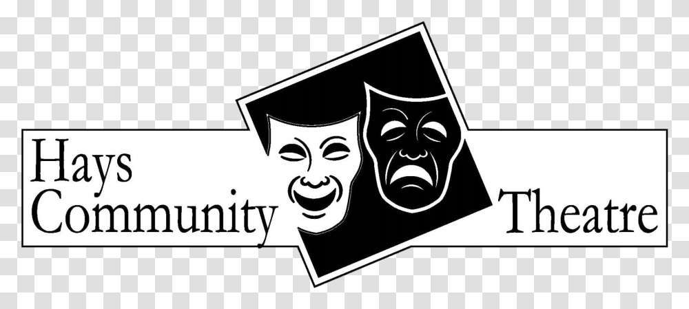 Hays Community Theatre, Face, Stencil Transparent Png