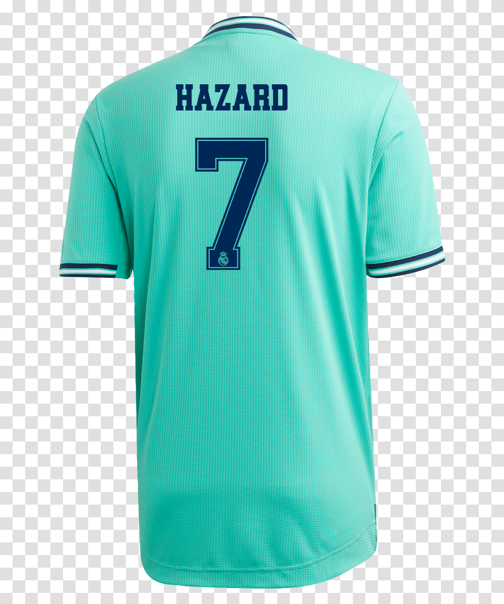 Hazard Real Madrid Jersey Back, Apparel, Shirt Transparent Png