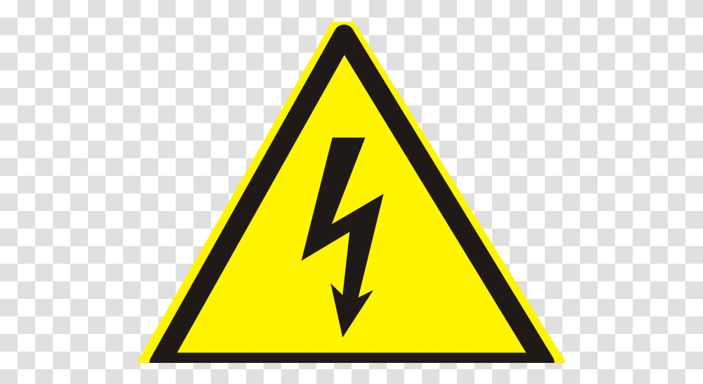 Hazard Sign High Warning Safety Voltage Clipart Warning Clip Art, Road Sign Transparent Png