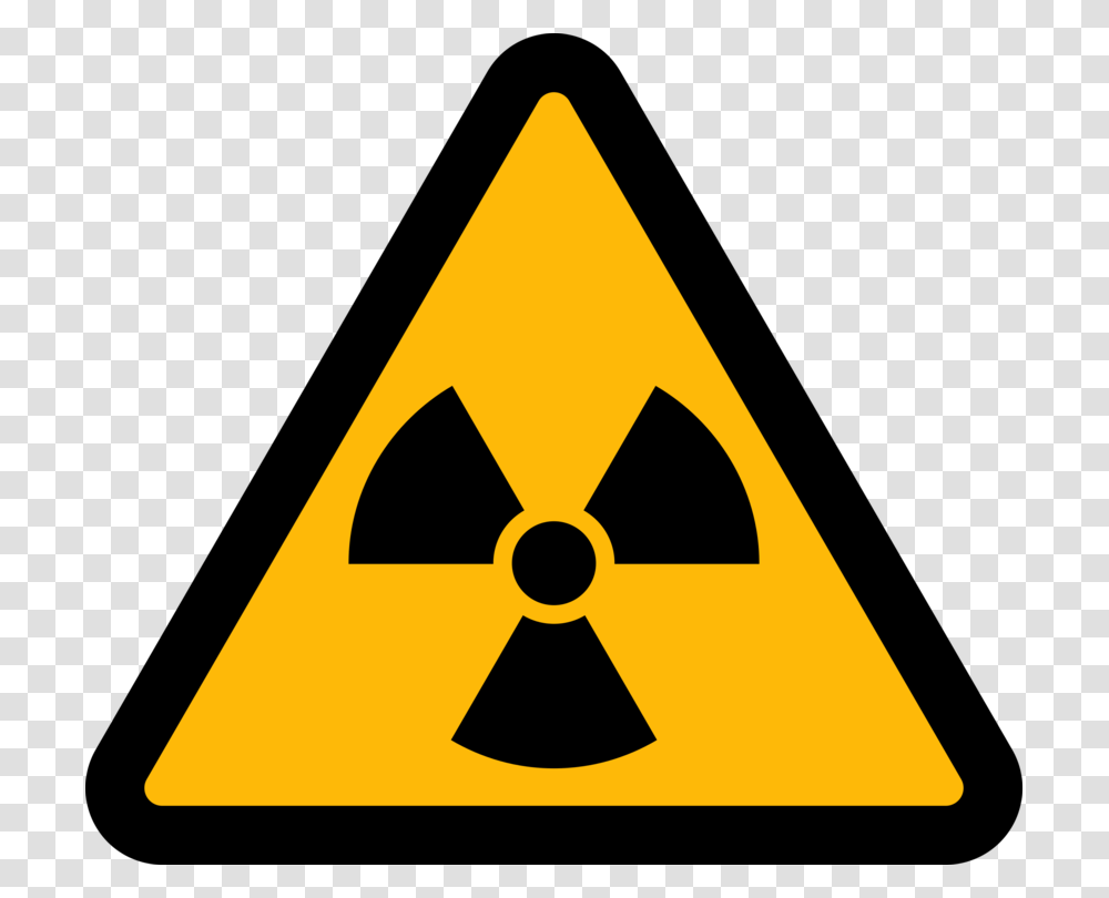 Hazard Symbol Radioactive Decay Radiation Sign, Triangle Transparent Png