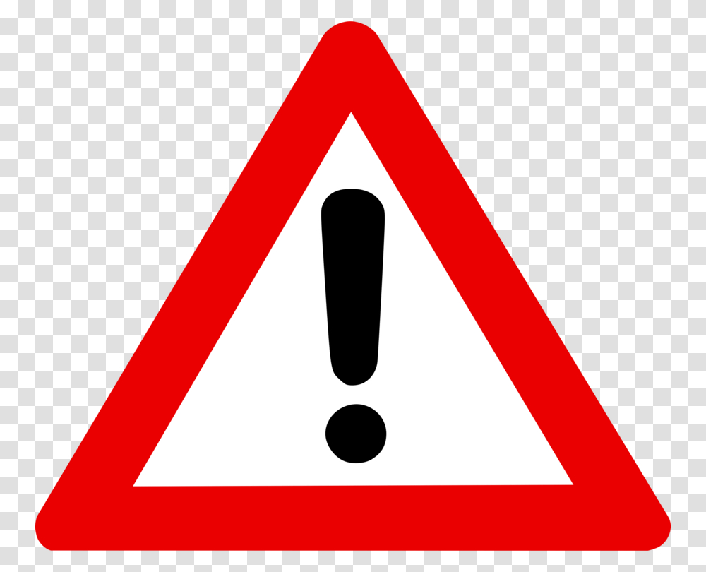 Hazard Warning Sign Risk Traffic Sign, Triangle, Road Sign Transparent Png